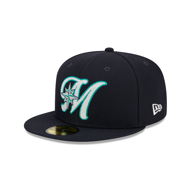 Seattle Mariners MLB Duo Logo 59FIFTY Cerrada - SMART ZONE