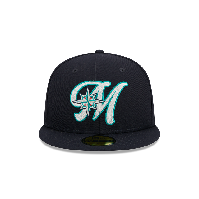 Seattle Mariners MLB Duo Logo 59FIFTY Cerrada - SMART ZONE