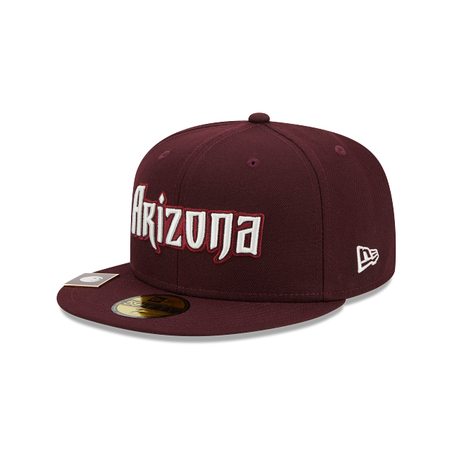 Arizona Diamondbacks MLB City Flag 59FIFTY Cerrada vino