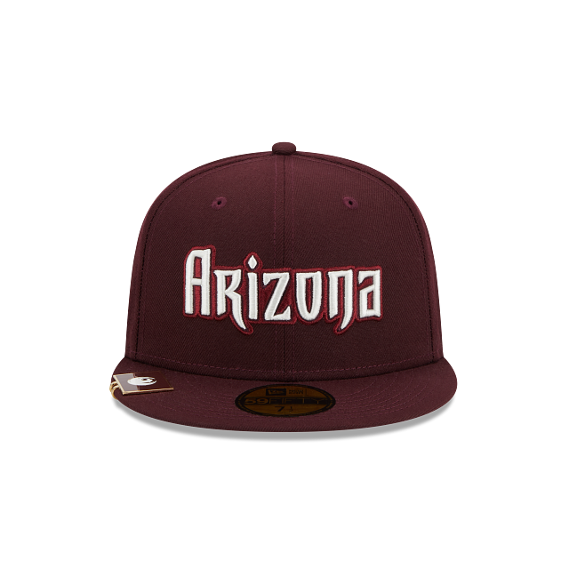 Arizona Diamondbacks MLB City Flag 59FIFTY Cerrada vino