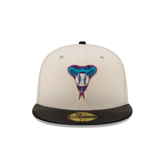 Arizona Diamondbacks MLB Leather Visor 59FIFTY Cerrada