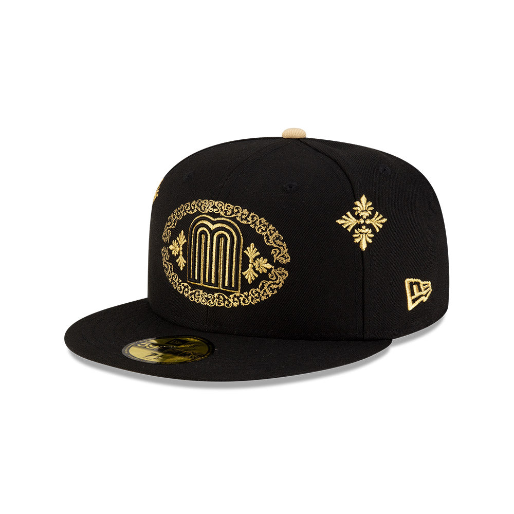 México M Charro 59FIFTY Cerrada Negra