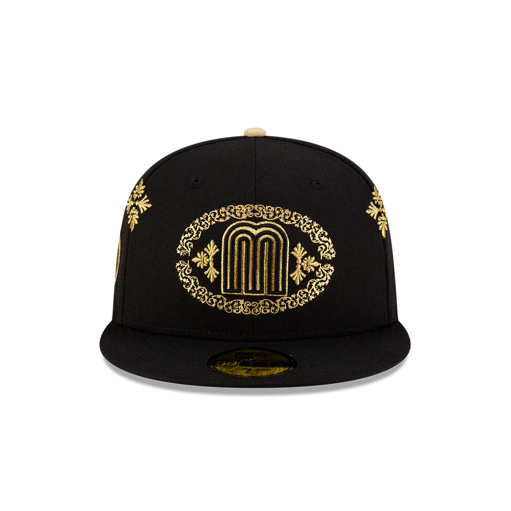 México M Charro 59FIFTY Cerrada Negra