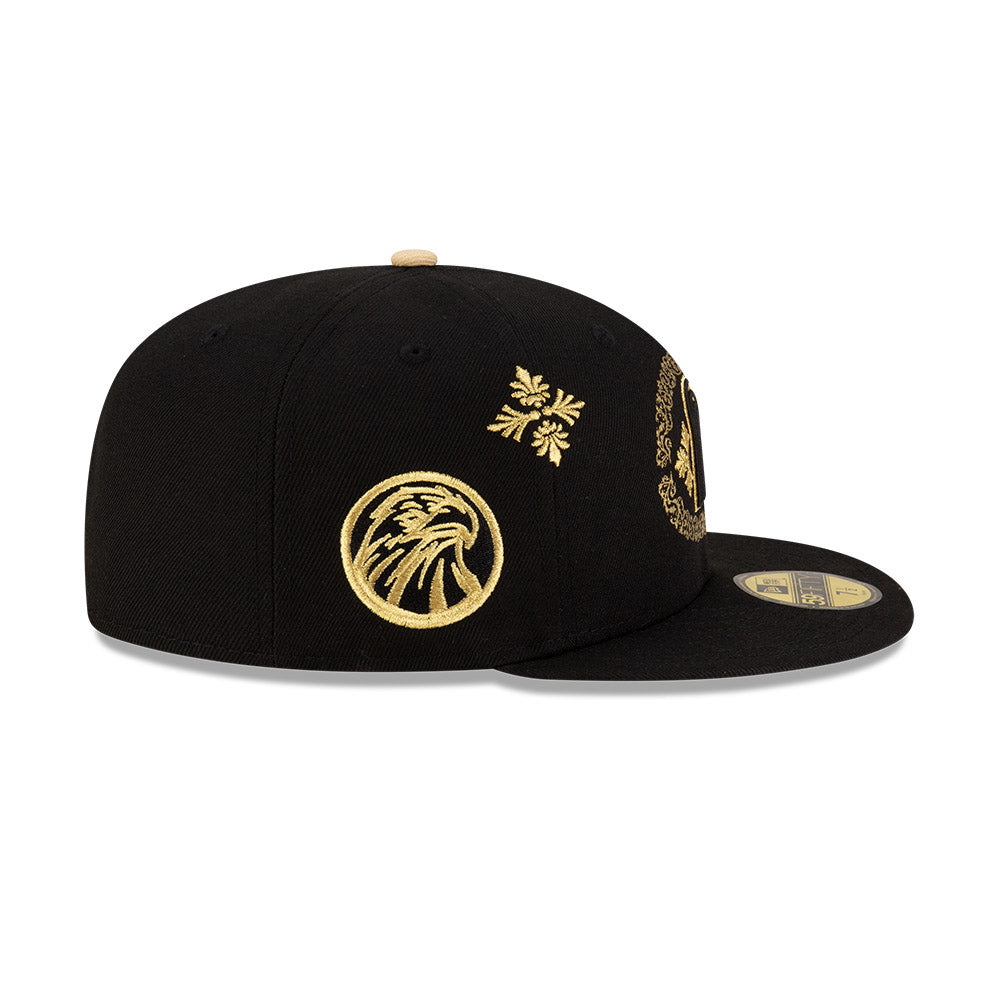 México M Charro 59FIFTY Cerrada Negra