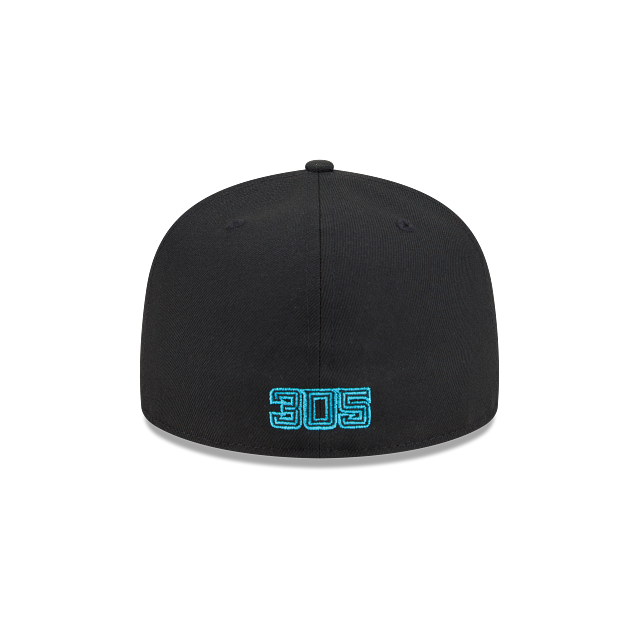 Miami Marlins MLB City Connect Fan Pack 59FIFTY Cerrada Negra