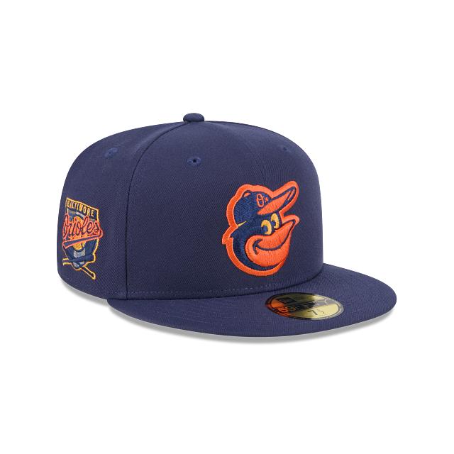 Baltimore Orioles MLB Blue Tartan 59FIFTY Cerrada