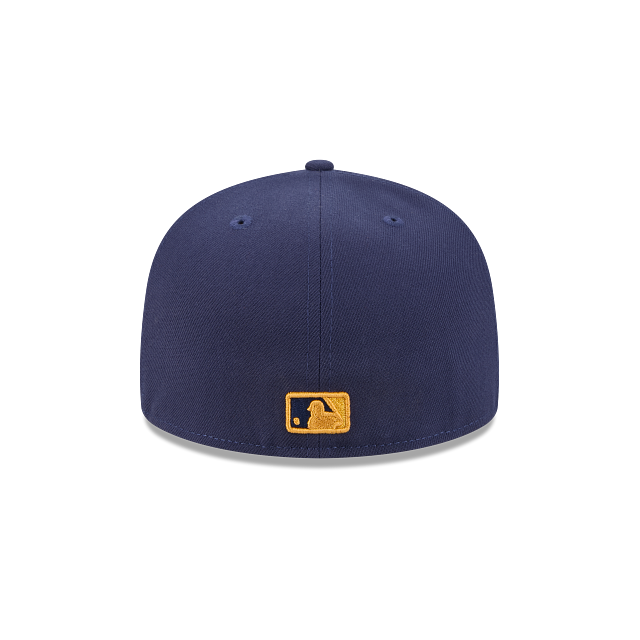 Milwaukee Brewers MLB Blue Tartan 59FIFTY Cerrada