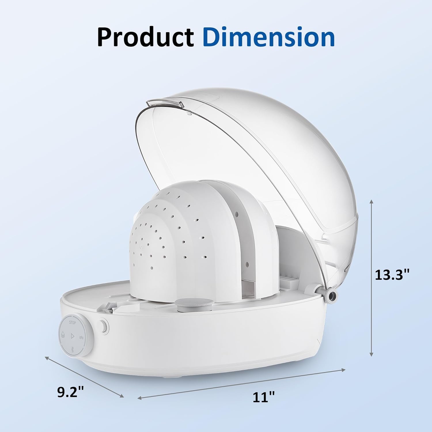 Automático limpiador de gorras Maquina,
