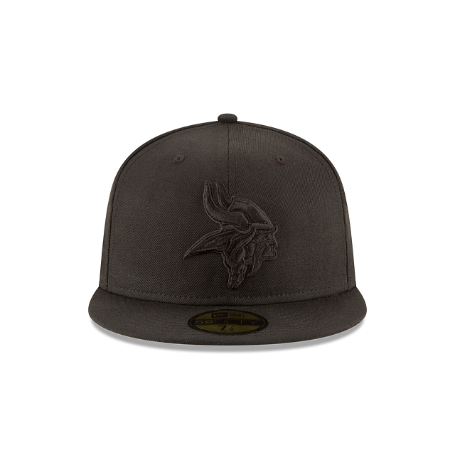 Minnesota Vikings Black on Black 59FIFTY - SMART ZONE
