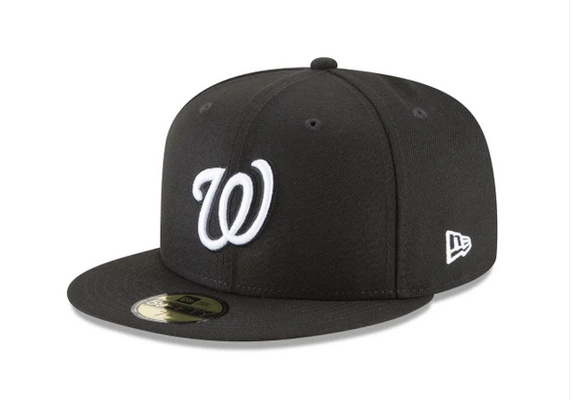 Washington  Blanco y negro Basic 59FIFTY Ajustado