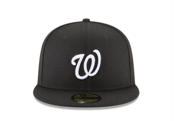Washington  Blanco y negro Basic 59FIFTY Ajustado
