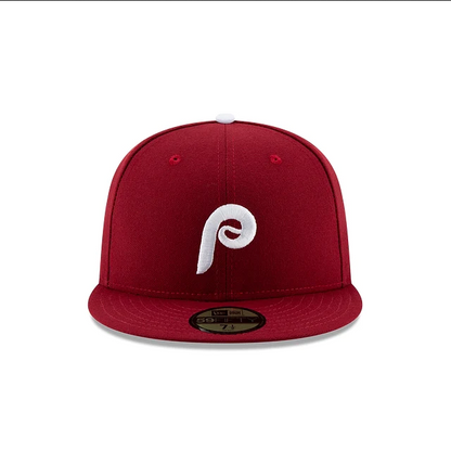 Philadelphia Phillies Authentic Collection 59FIFTY Cerrada color vino