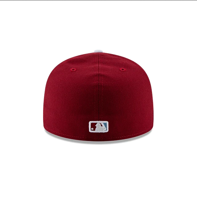 Philadelphia Phillies Authentic Collection 59FIFTY Cerrada color vino