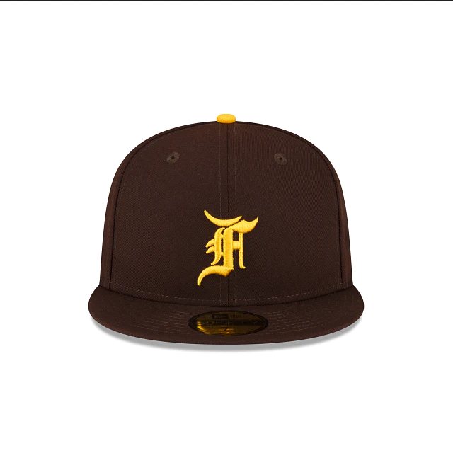 San Diego Padres Fear of God Essentials Classic Collection 59FIFTY Cerrada