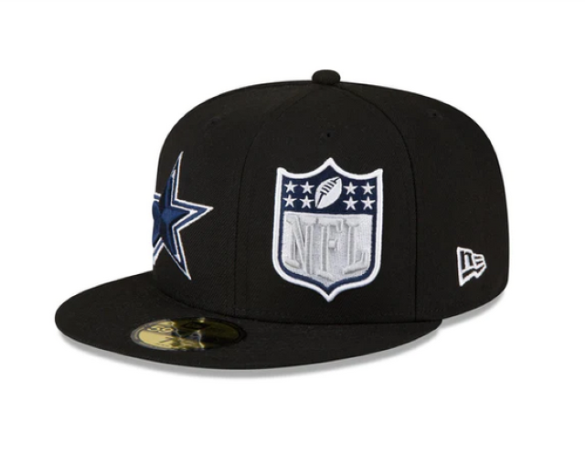 Dallas Cowboys 2023 Sideline Black 59FIFTY Fitted