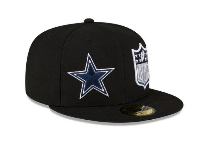 Dallas Cowboys 2023 Sideline Black 59FIFTY Fitted
