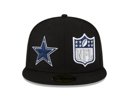 Dallas Cowboys 2023 Sideline Black 59FIFTY Fitted