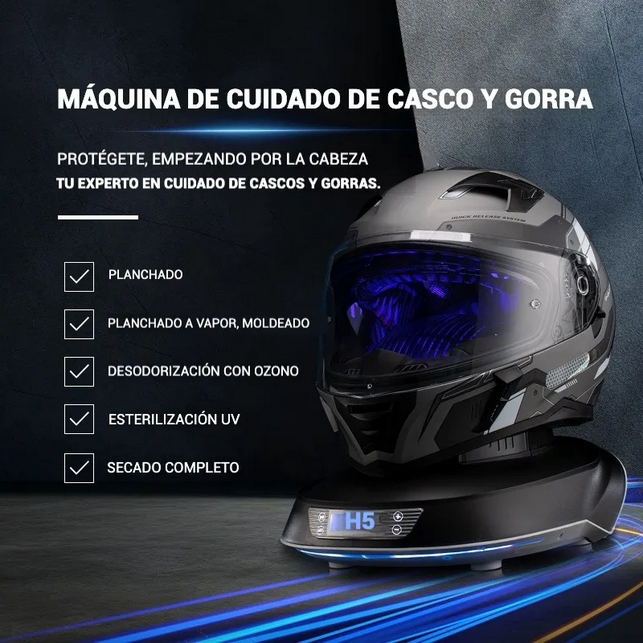 Máquina Para El Cuidado De Gorras Y Cascos