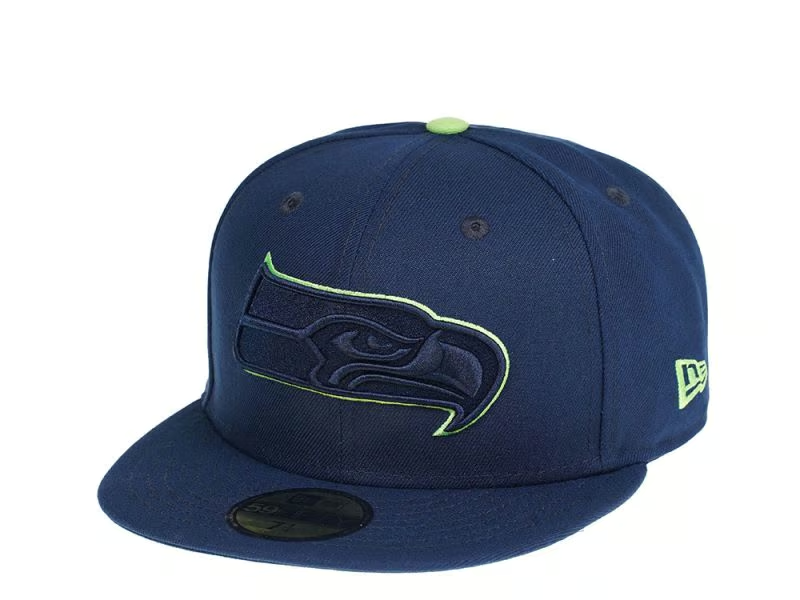 Seattle Seahawks all Navy Editon 59Fifty