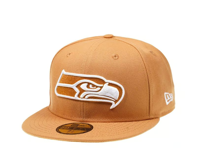 New Era Seattle Seahawks Panama Tan Edition 59Fifty