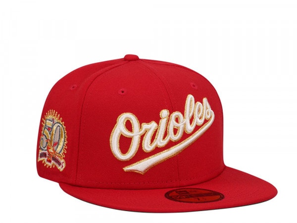 BALTIMORE ORIOLES GOLD EDITION 59FIFTY