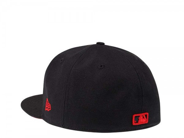 Chicago Cubs Black and Red  59Fifty