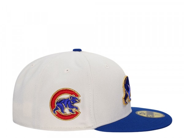 Chicago Cubs Chrome Gold Two Tone Edition 59Fifty Fitted