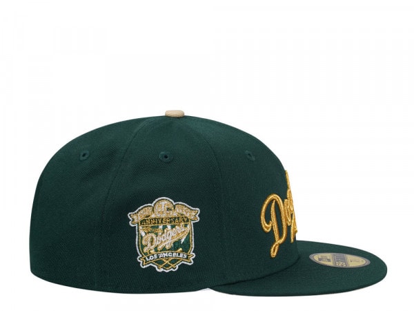 LOS ANGELES DODGERS GREEN GOLD 59FIFTY