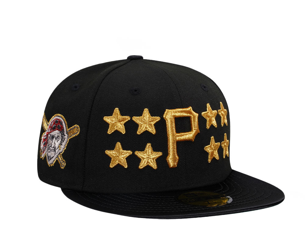 Pittsburgh Pirates Black Satin  59Fifty Fitted