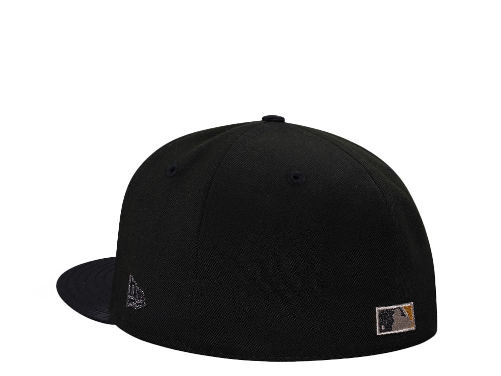 Pittsburgh Pirates Black Satin  59Fifty Fitted