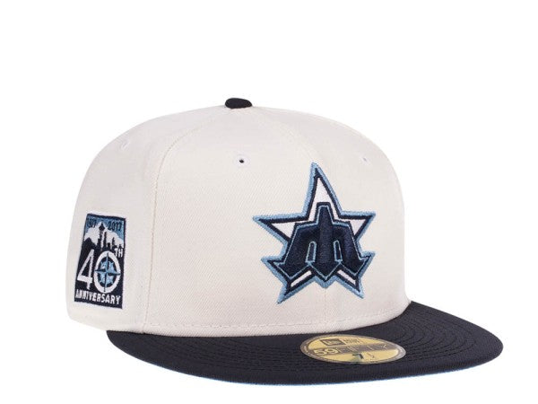 SEATTLE MARINERS CHROME NAVY  59FIFTY