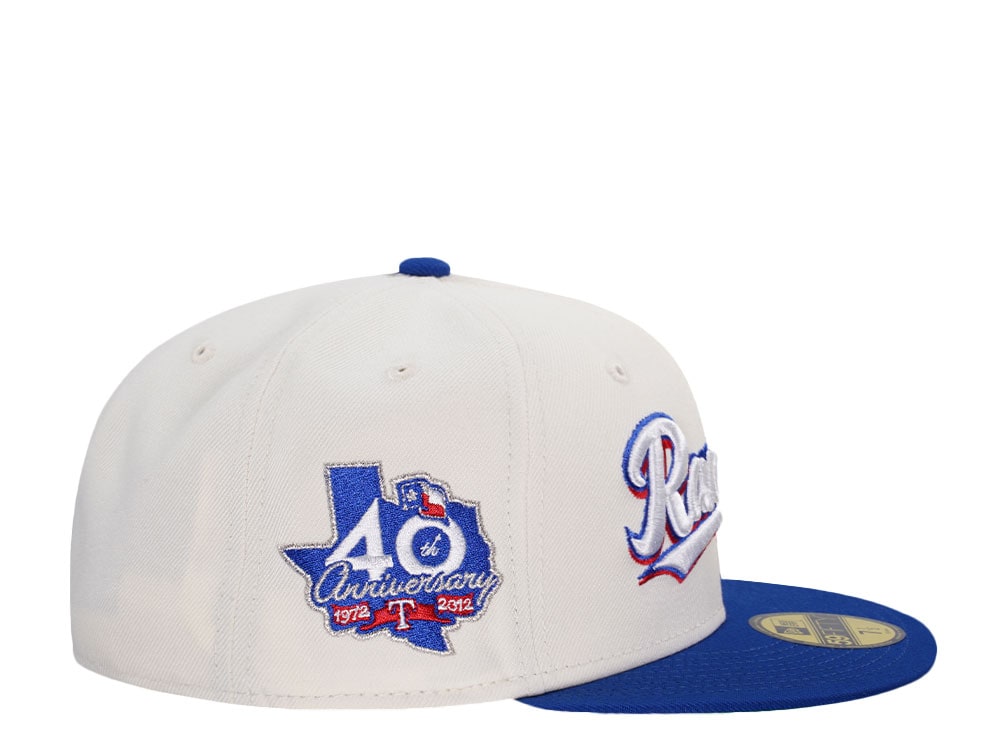 Texas Rangers 40th Anniversary Chrome Color Flip Two Tone Edition 59Fifty