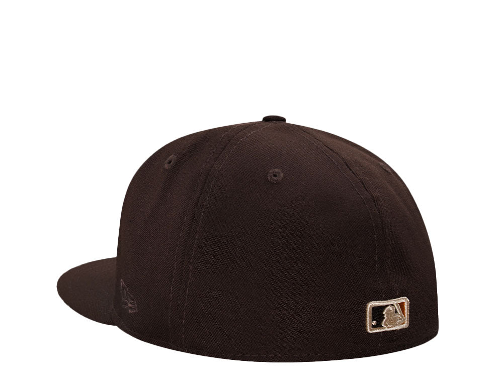 TEXAS RANGERS BURNT GOLD CITY EDITION 59FIFTY FITTED GORRA