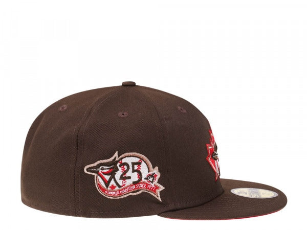 TORONTO BLUE JAYS 2COFFEE RED  59FIFTY