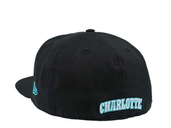 CHARLOTTE HORNETS BLACK  59FIFTY