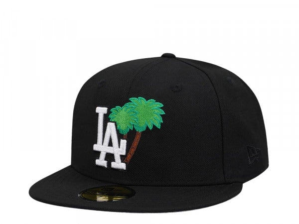 LOS ANGELES DODGERS BLACK PALM  59FIFTY