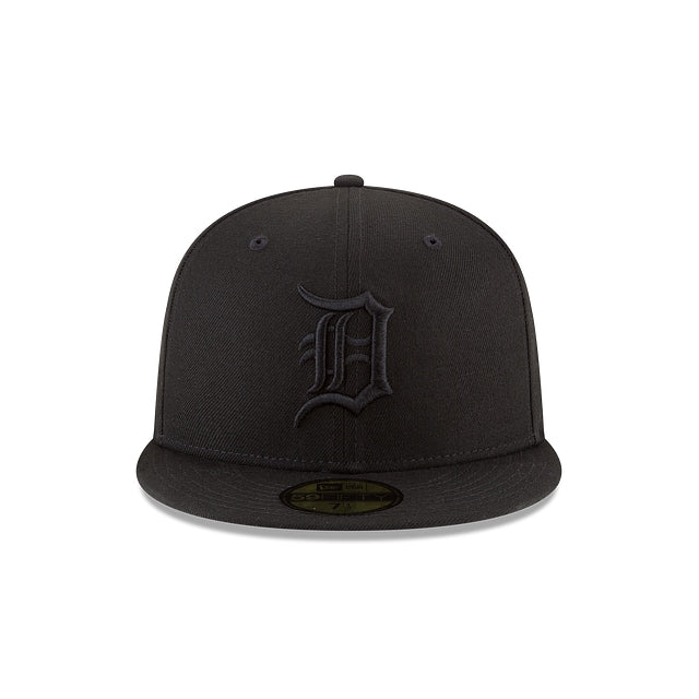Detroit Tigers Black On Black 59FIFTY Cerrada - SMART ZONE