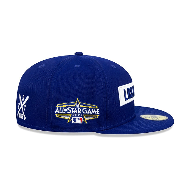 Los Angeles Dodgers MLB All Star Game 2022 Fan Pack Multi Patch 59FIFTY Cerrada - SMART ZONE