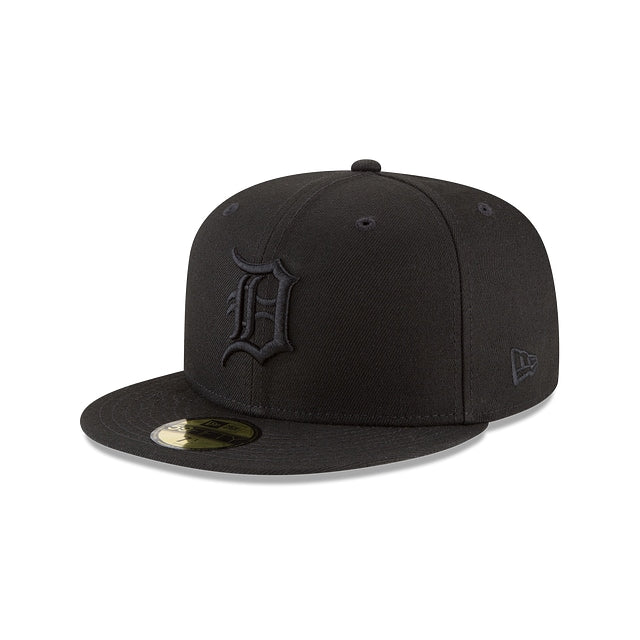 Detroit Tigers Black On Black 59FIFTY Cerrada - SMART ZONE
