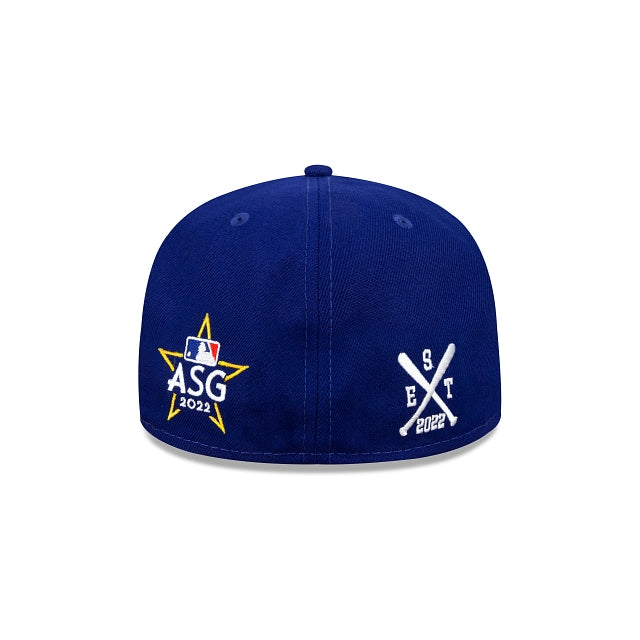 Los Angeles Dodgers MLB All Star Game 2022 Fan Pack Multi Patch 59FIFTY Cerrada - SMART ZONE