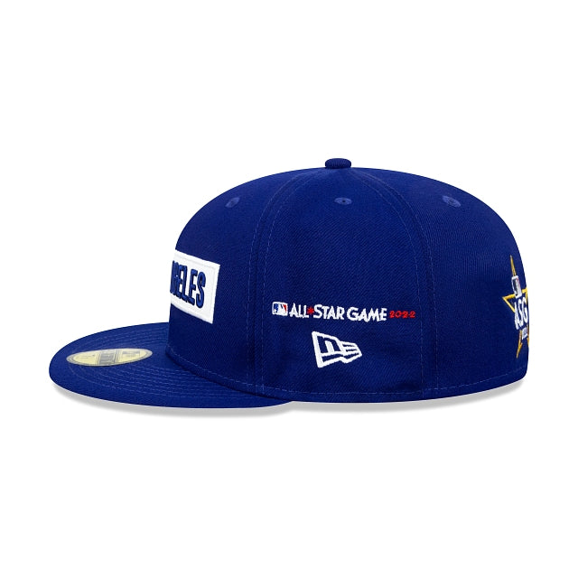 Los Angeles Dodgers MLB All Star Game 2022 Fan Pack Multi Patch 59FIFTY Cerrada - SMART ZONE